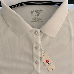 Liberty Pro Classic White Polo